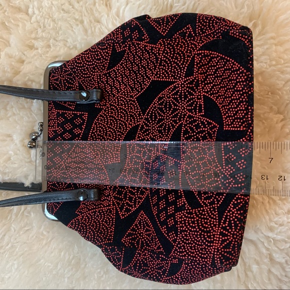 Red and Black Small Purse - Picture 4 of 5